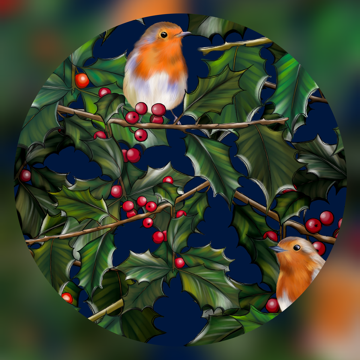 Winter Robins Exclusive Tote Bag