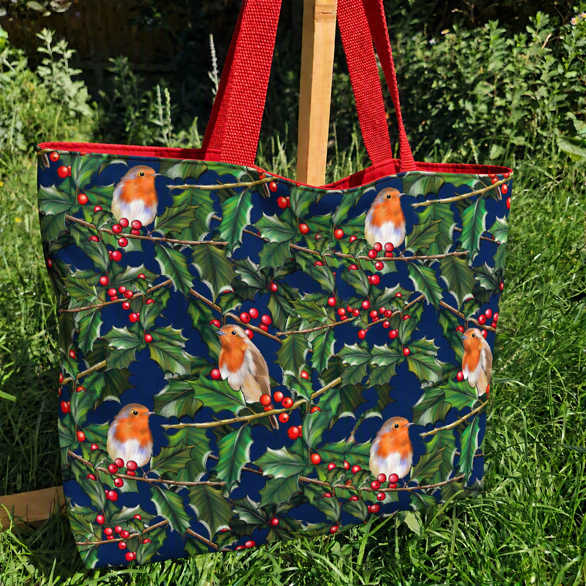 Winter Robins Exclusive Tote Bag