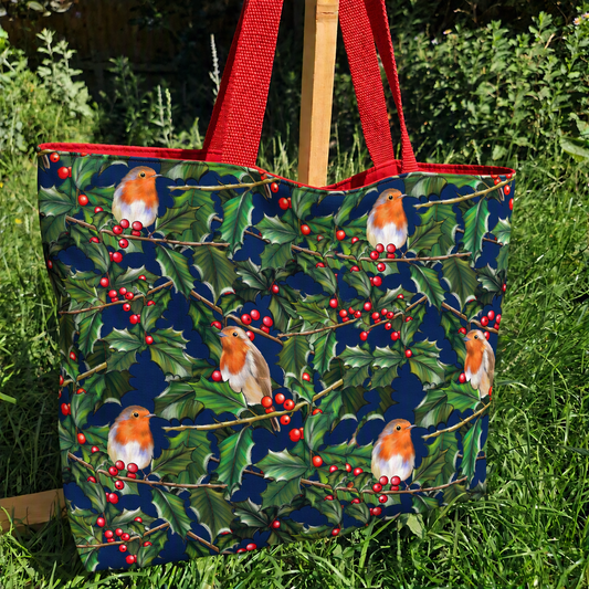 Winter Robins Exclusive Tote Bag