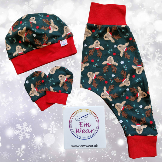 Sale Harems, Hat & Scratch Mitts Set - 50% Off